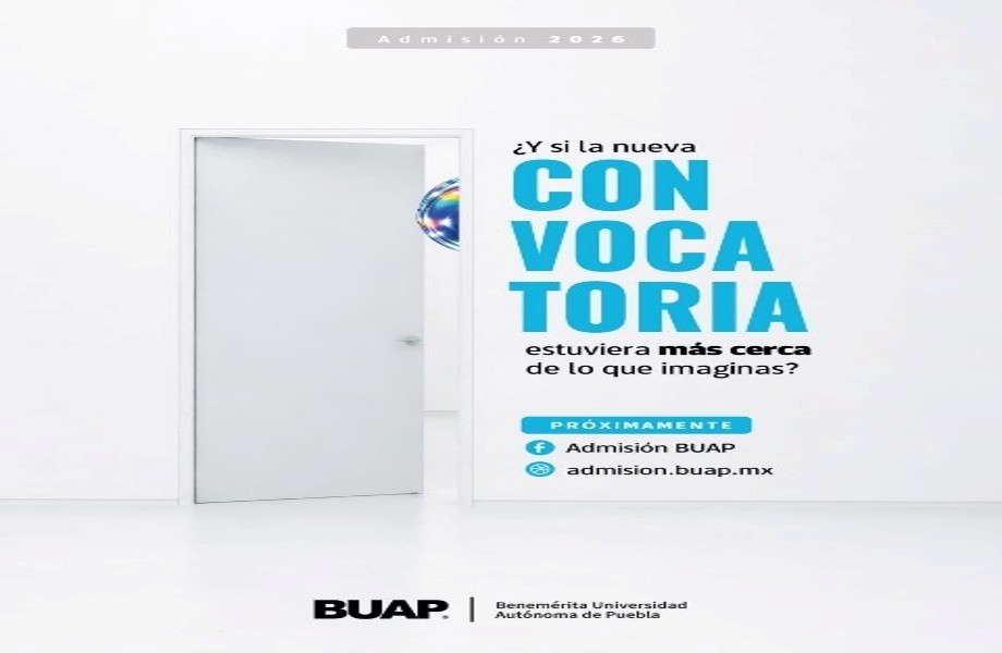 Se aproxima la convocatoria de Admisión BUAP 2026
