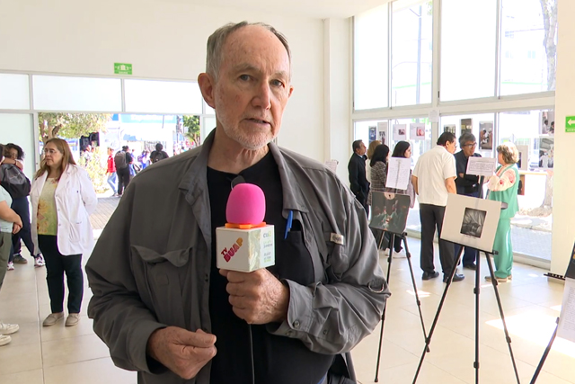 Participa John O´Leary, reconocido cronista visual, en concurso de fotografía de Medicina BUAP