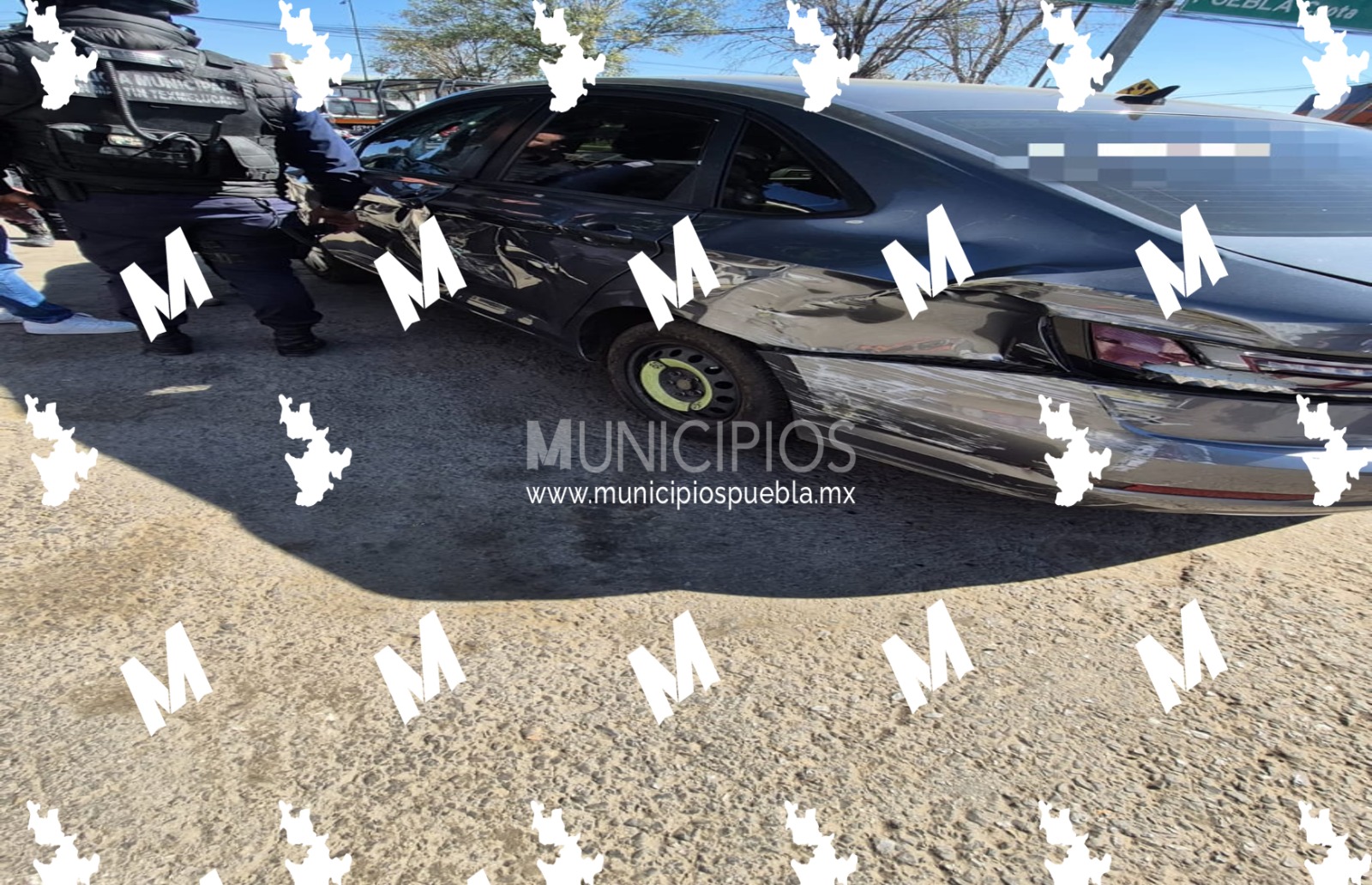 Un hombre escapa y evita asalto, después de que acudió a Texmelucan