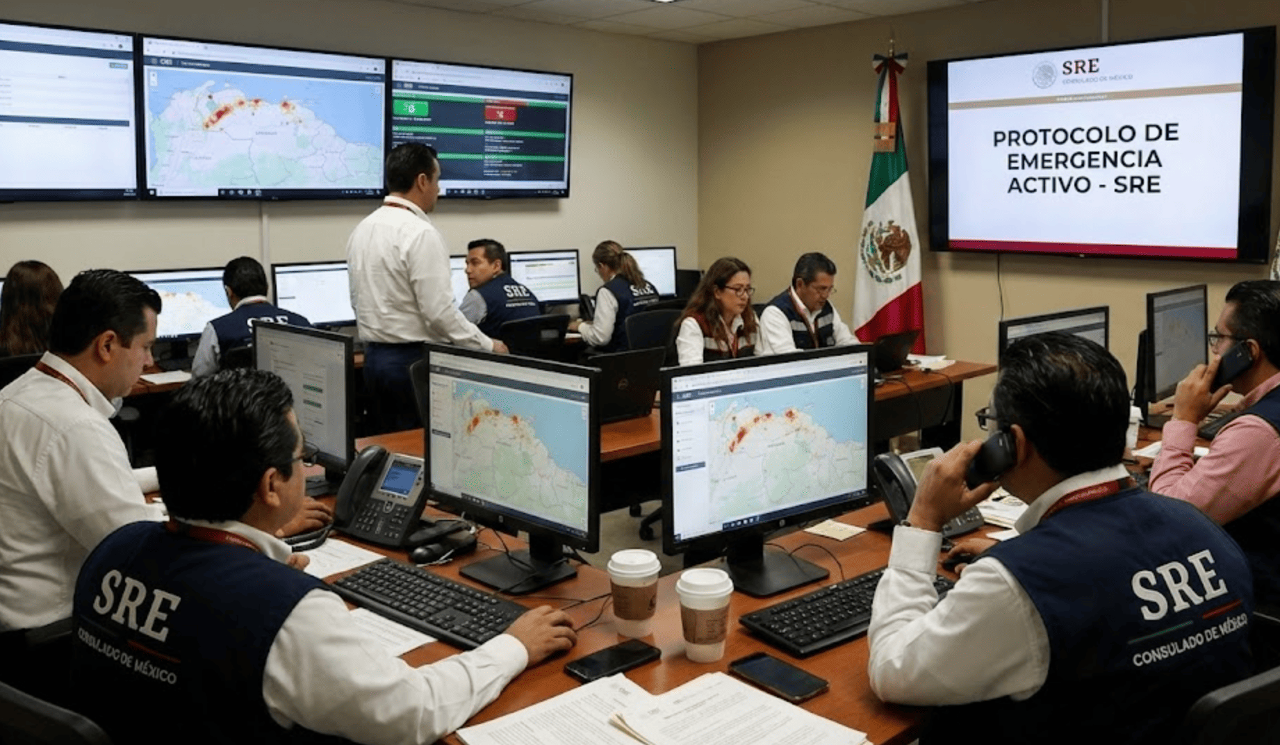 México activa protocolo de emergencia para connacionales en Venezuela tras ataque de Estados Unidos