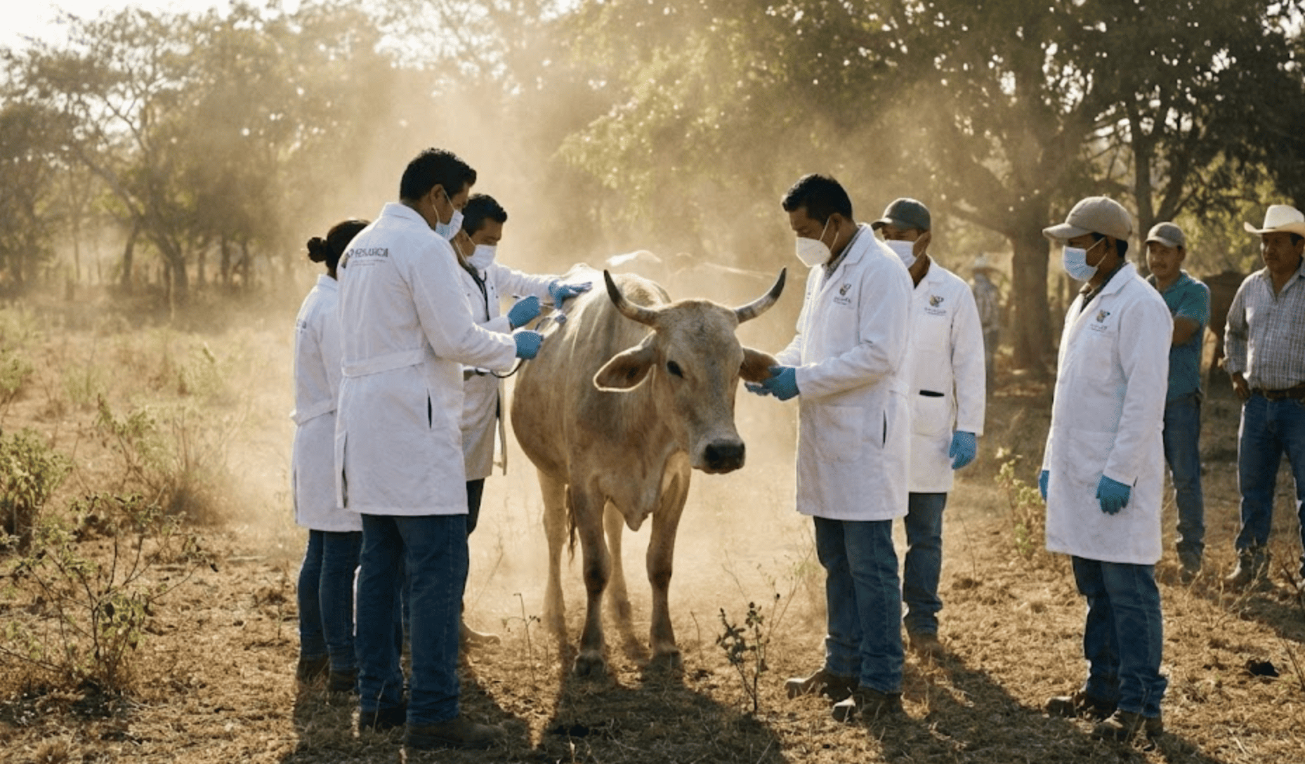 México logra reducir 57 % los casos activos de gusano barrenador en menos de un mes