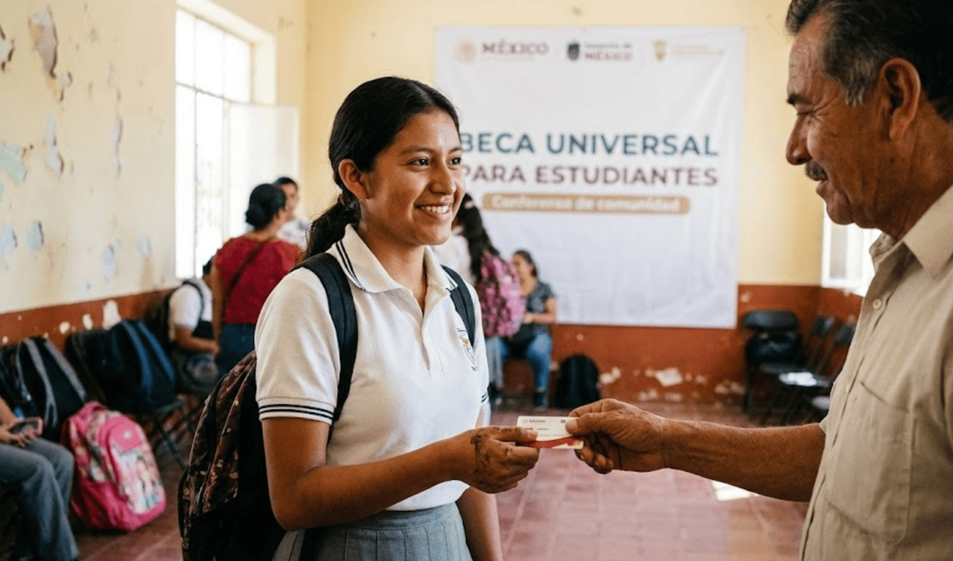 Alumnos que reciban la tarjeta Beca Rita Cetina en enero obtendrán 5 mil 700 pesos acumulados