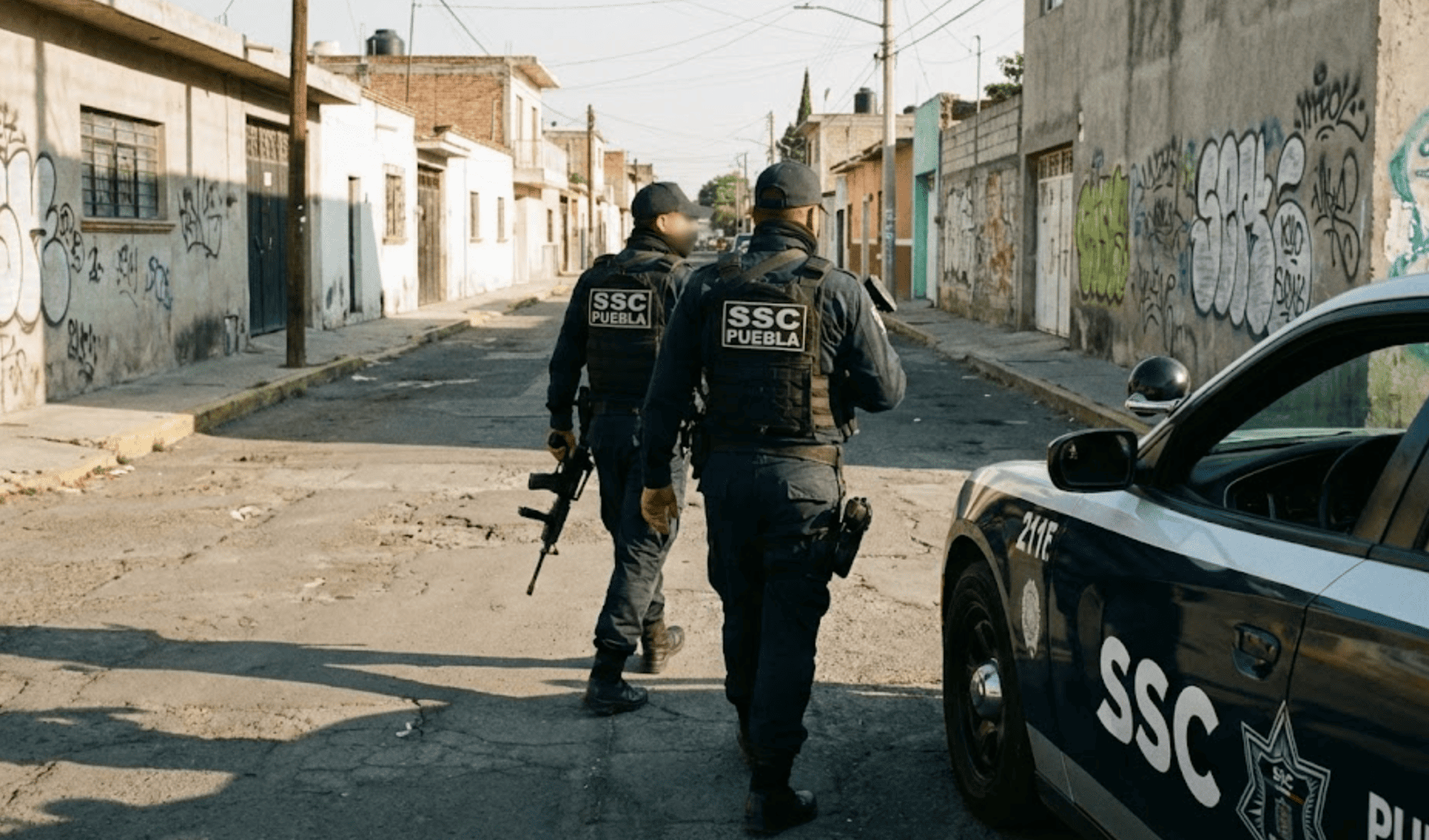 SSC identifica 16 zonas con alta incidencia delictiva en Puebla capital