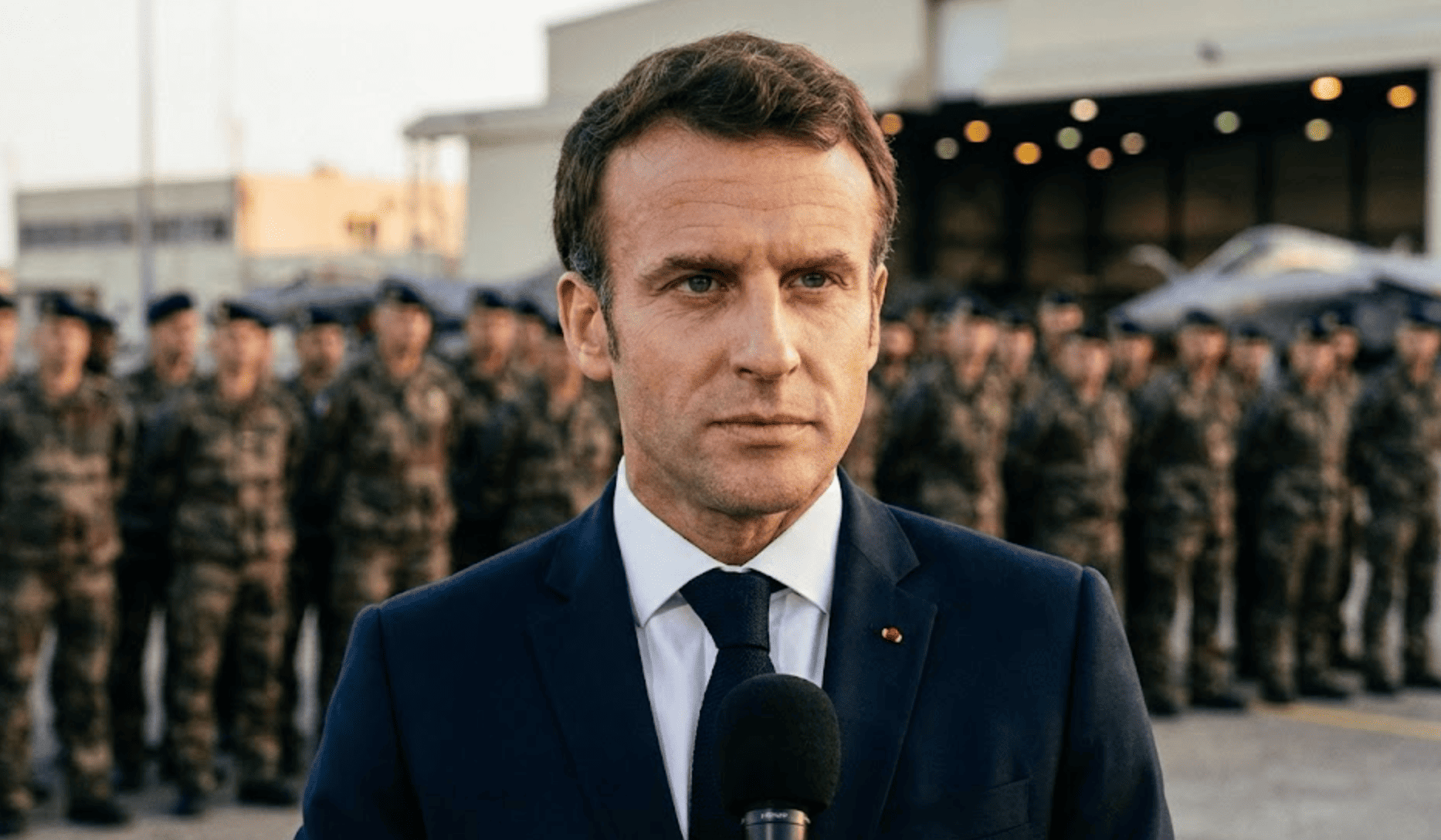 El presidente francés llama a acelerar la producción de armas ante tensiones globales