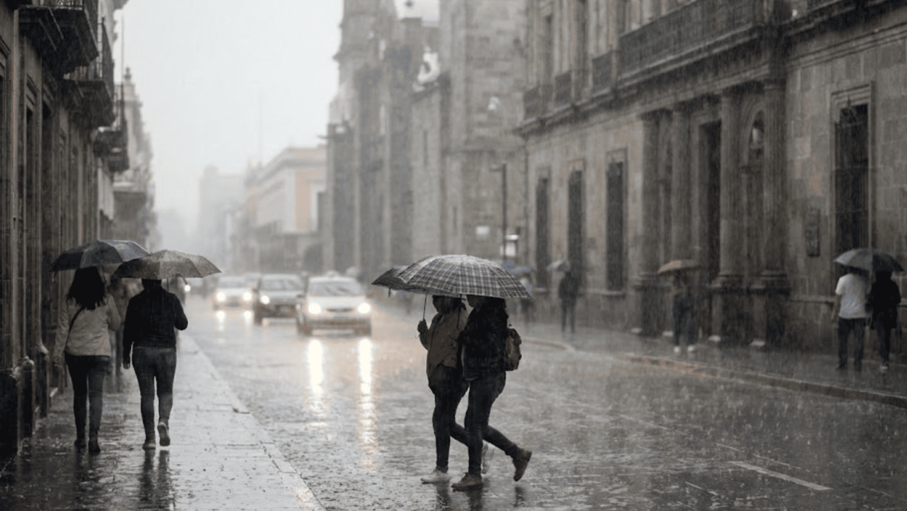 El frente frío 29 provoca lluvias intensas y descenso de temperatura en gran parte del país