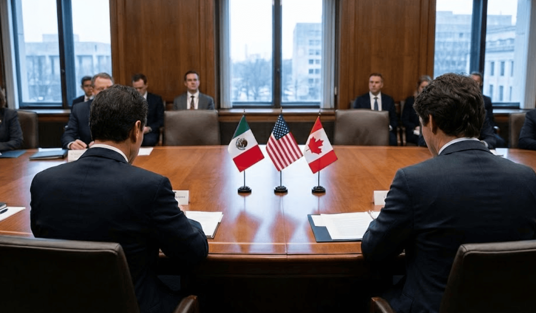 Empresarios mexicanos defienden el T-MEC ante amenazas de Trump y acercamientos de Canadá con China