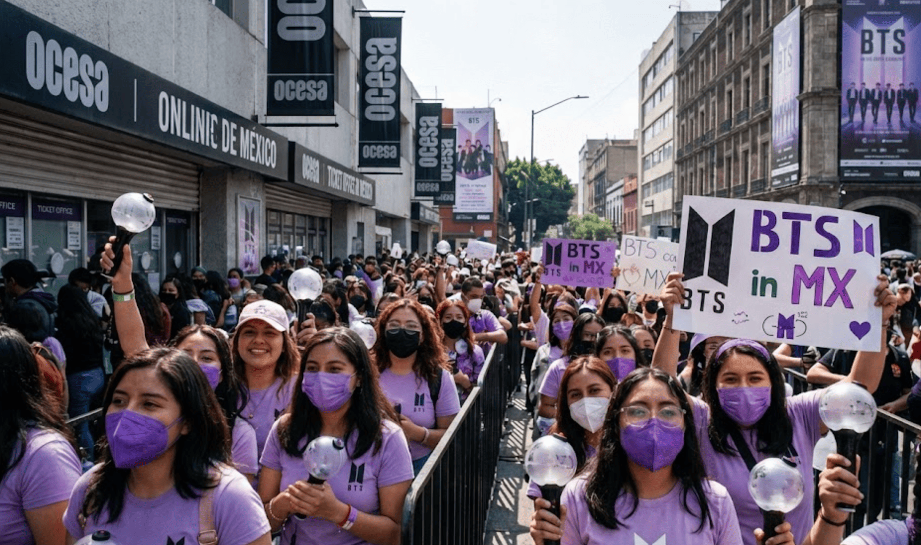 Profeco vigila la venta de boletos para BTS y exige transparencia a OCESA