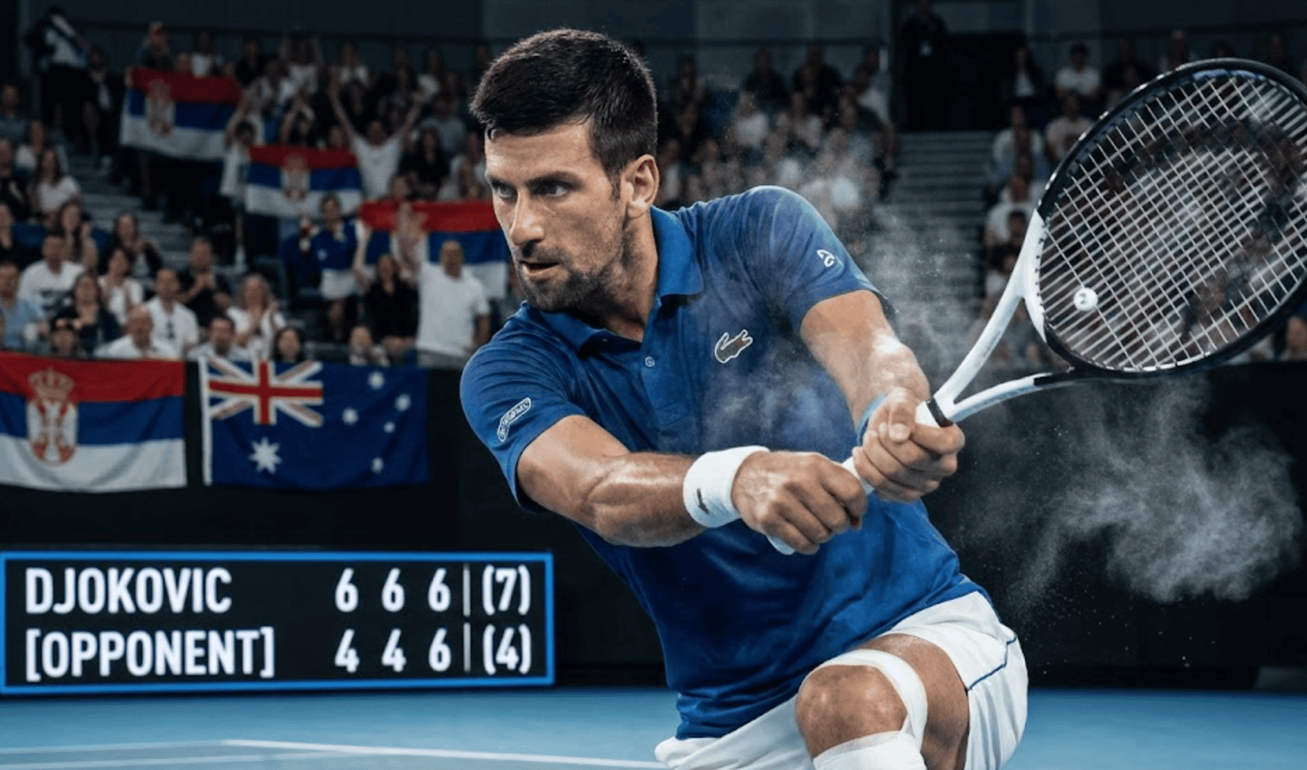 Djokovic alcanza las 400 victorias de Grand Slam y avanza a octavos en Melbourne