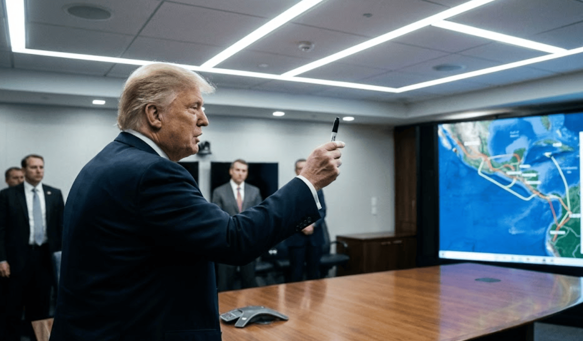 Trump advierte ataques terrestres contra cárteles en cualquier lugar, incluido México