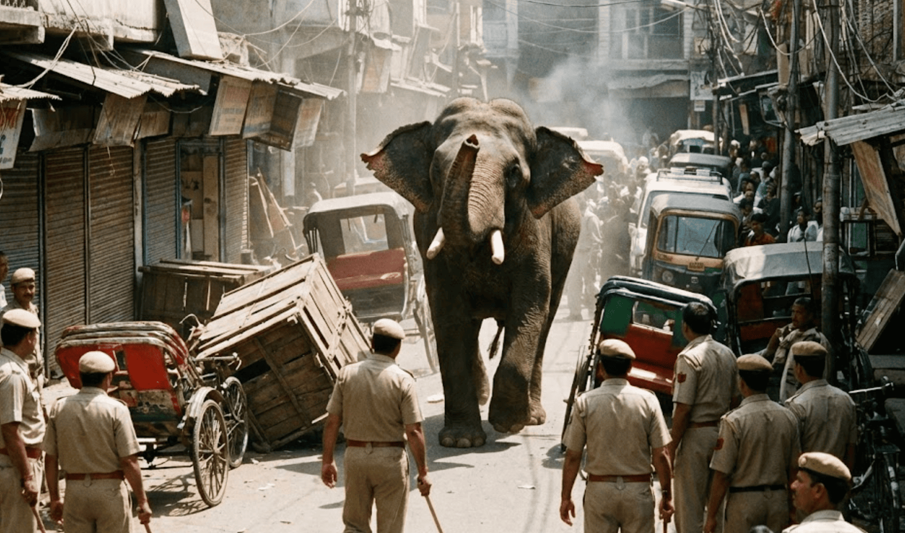 Elefante mata a 20 personas en india