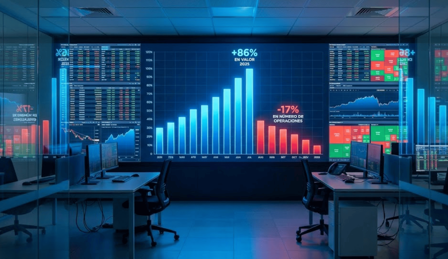 El mercado transaccional de México crece 86% en valor en 2025, según TTR Data
