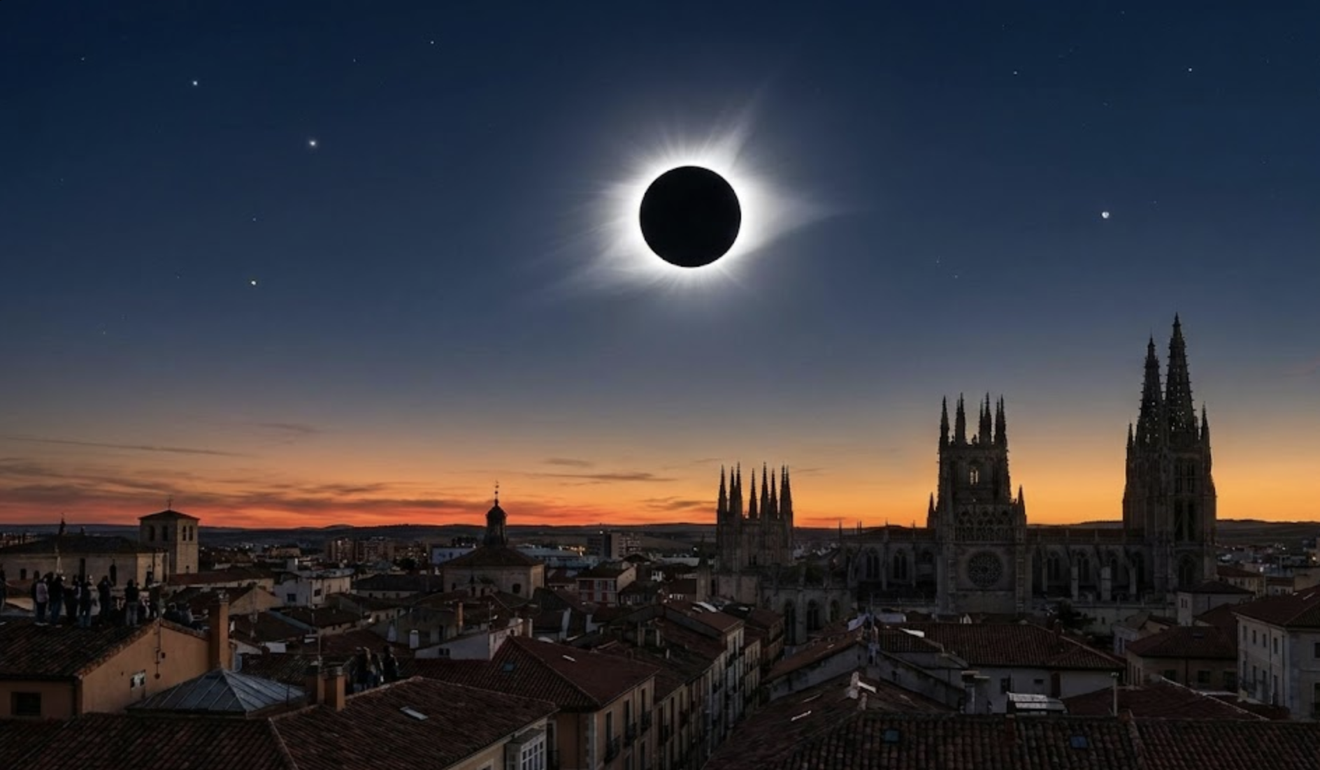 Eclipse total de Sol 2026: 12 de agosto será la gran cita astronómica