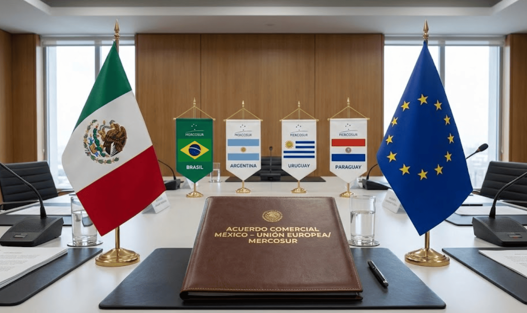 Mercosur–UE reconfigura el mapa: México arriesga rezagarse en el comercio con Europa