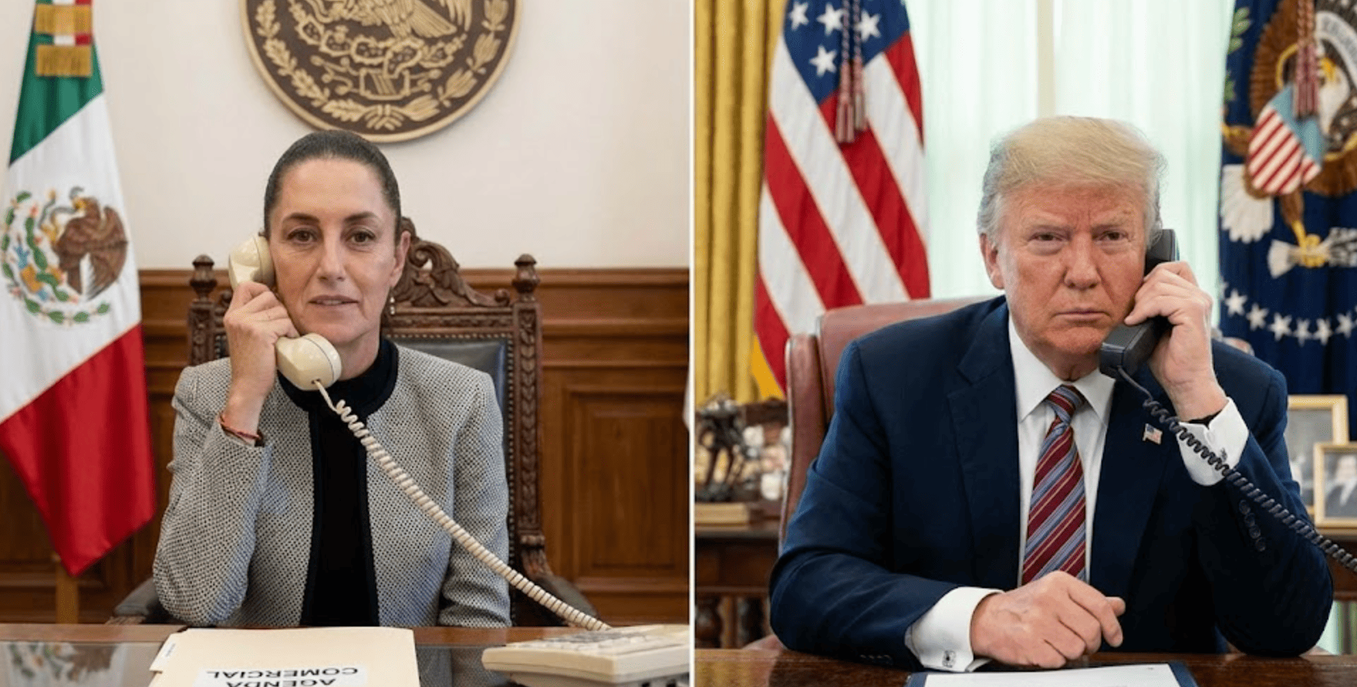 Concanaco ve buena señal en llamada Trump–Sheinbaum ante incertidumbre del T-MEC