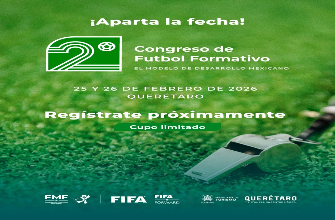 Congreso de Futbol Formativo reunirá a expertos nacionales e internacionales
