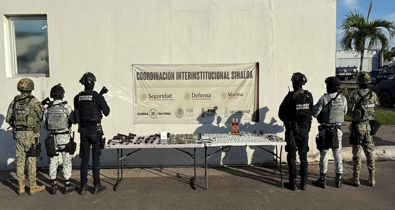 Armas, droga y dinero, aseguran en Penal de Aguaruto, Culiacán