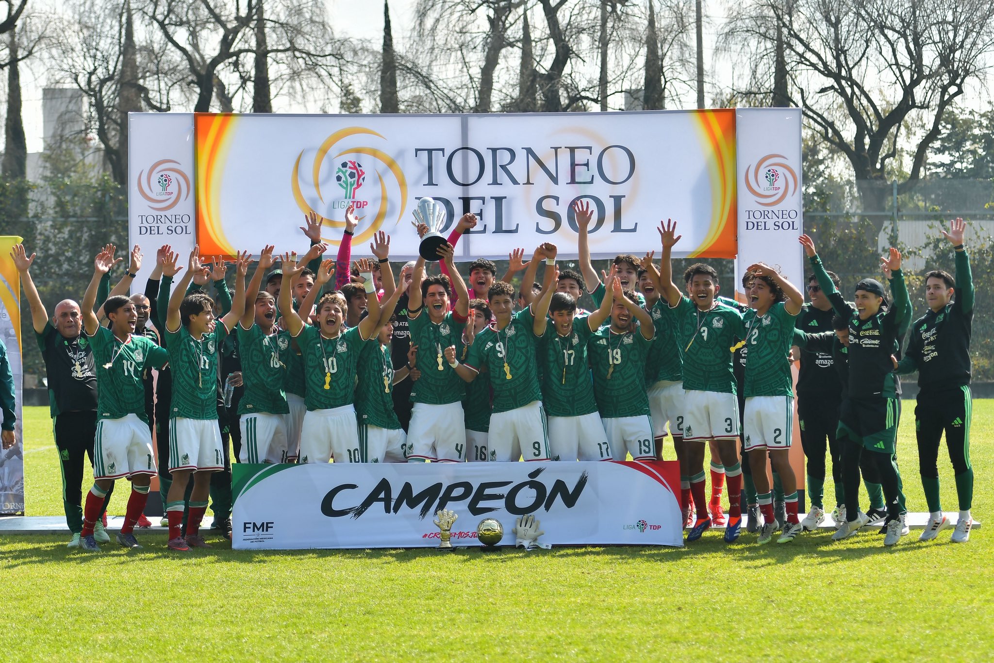 Selección de México Sub-17 logra el campeonato del Torneo del Sol
