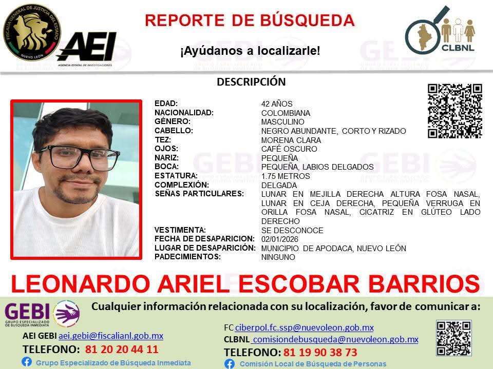 Pide Ibero Puebla localización de maestro desaparecido en Nuevo León