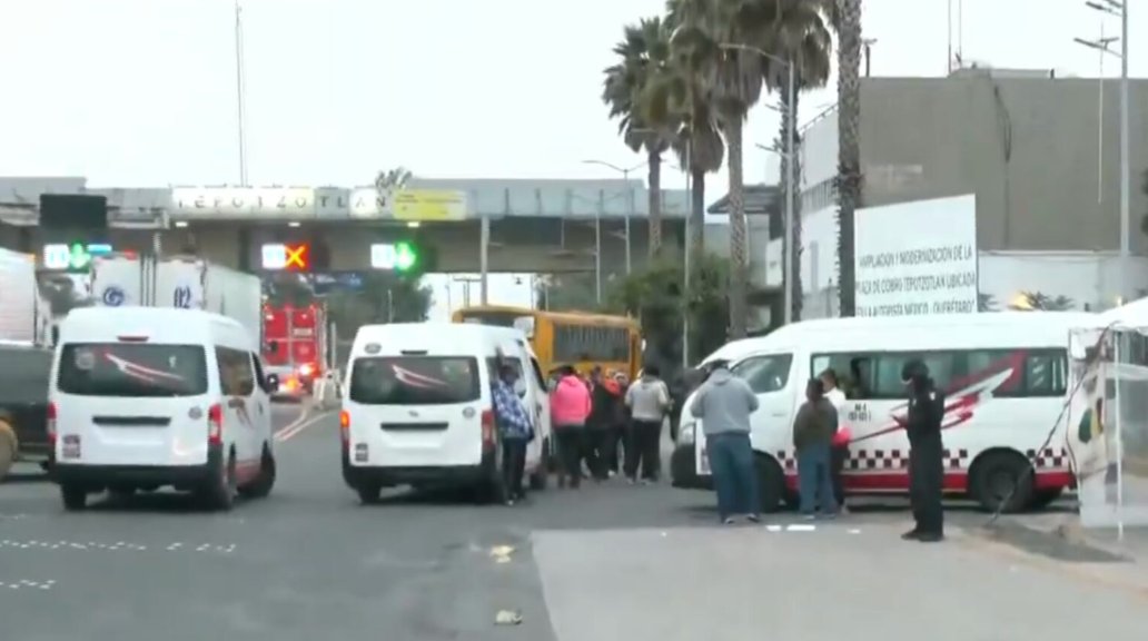 Transportistas anuncian bloqueos en el Edomex para este martes 13 de enero