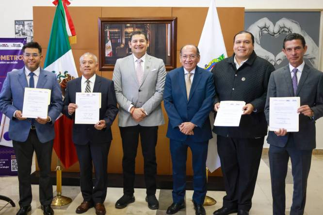 Armenta entrega nuevos nombramientos en la Secretaría de Gobernación de Puebla