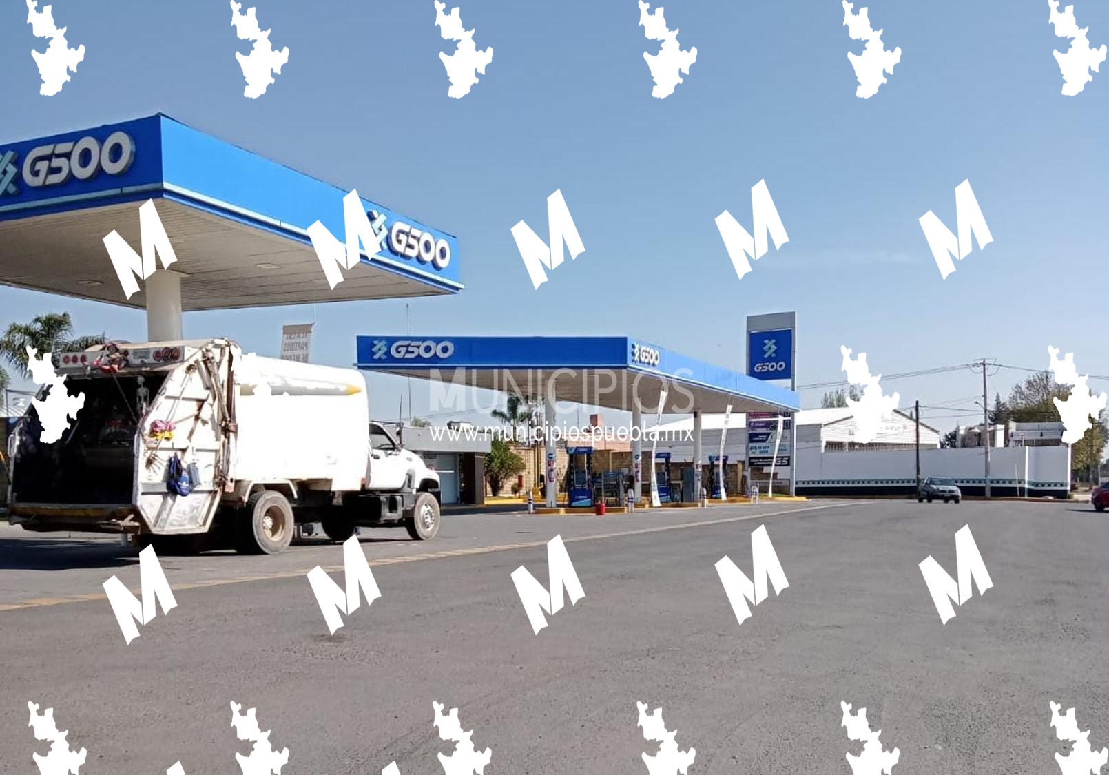 Sujetos desconocidos huyen sin pagar gasolina en Texmelucan