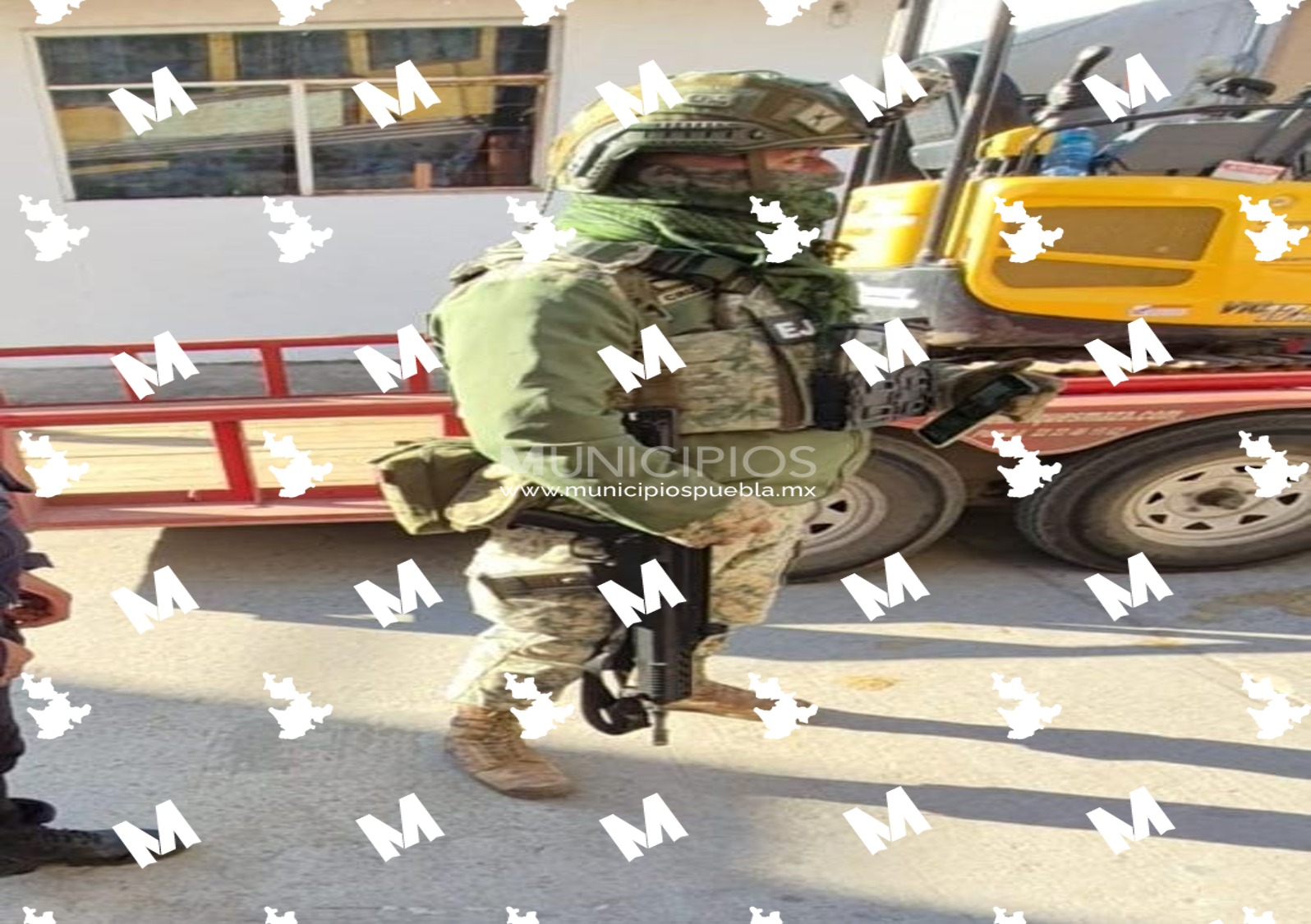 FGE realiza operativo con equipo antisecuestro en Texmelucan