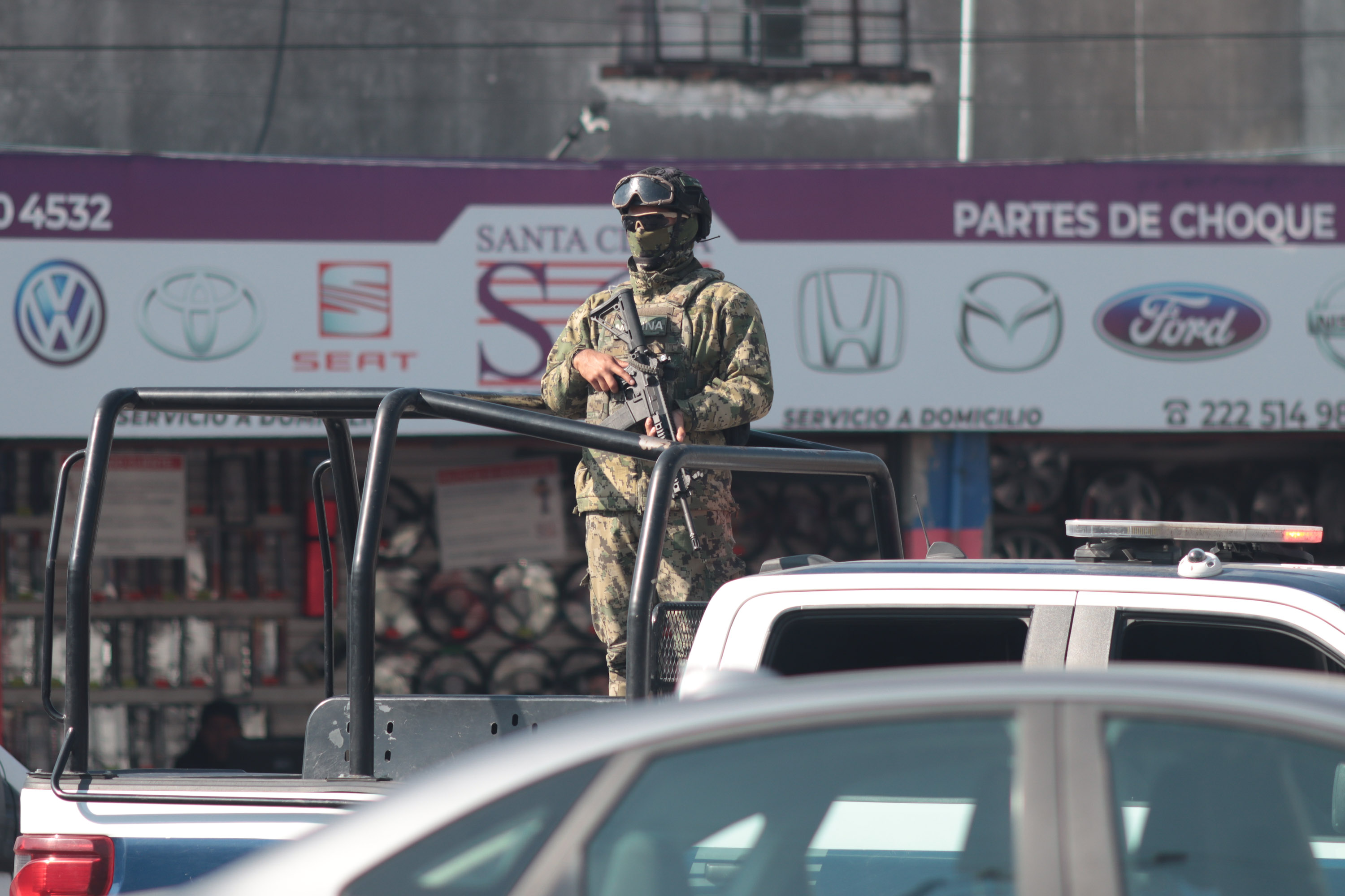 Hay personas detenidas tras Operativo en la 46 Poniente en Puebla