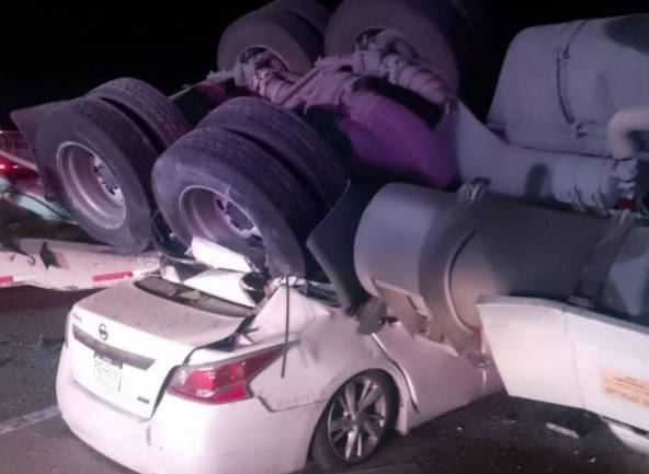Accidente sobre Arco Norte deja un fallecido y un herido y cierre a la circulación 