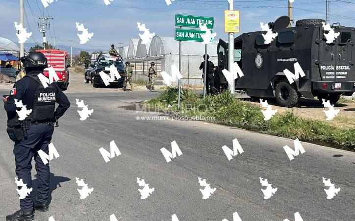 Realizan operativo interinstitucional en la región Texmelucan-Tlaxcala