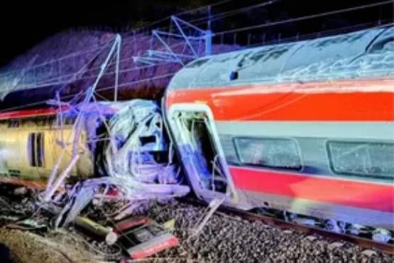 Llega a 39 los muertos el choque de trenes de alta velocidad en el sur de España