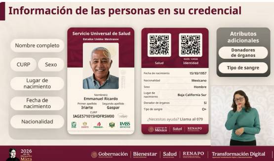 El 2 de marzo comienza en Puebla y otros estados registro de credencial del Servicio Universal de Salud