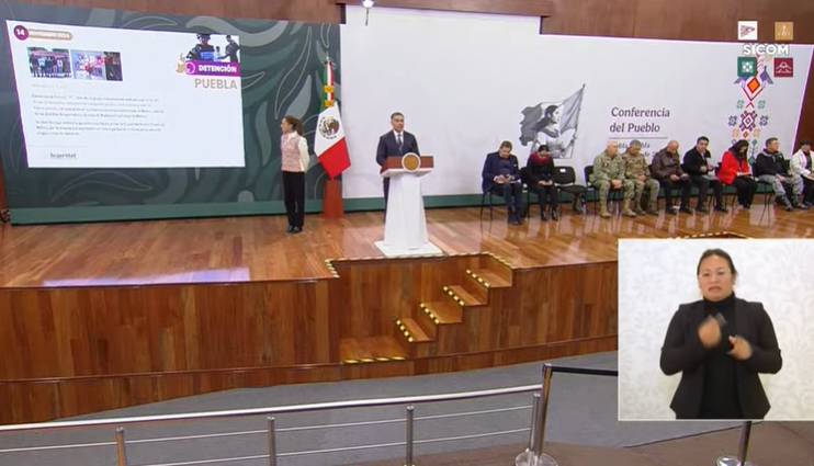 Hay reducción de homicidios y delitos de alto impacto en Puebla: García Harfuch