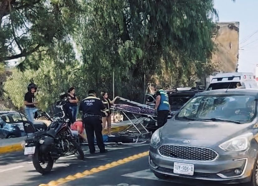 Atropellan a adulto mayor en zona de alta afluencia vehicular de Atlixco