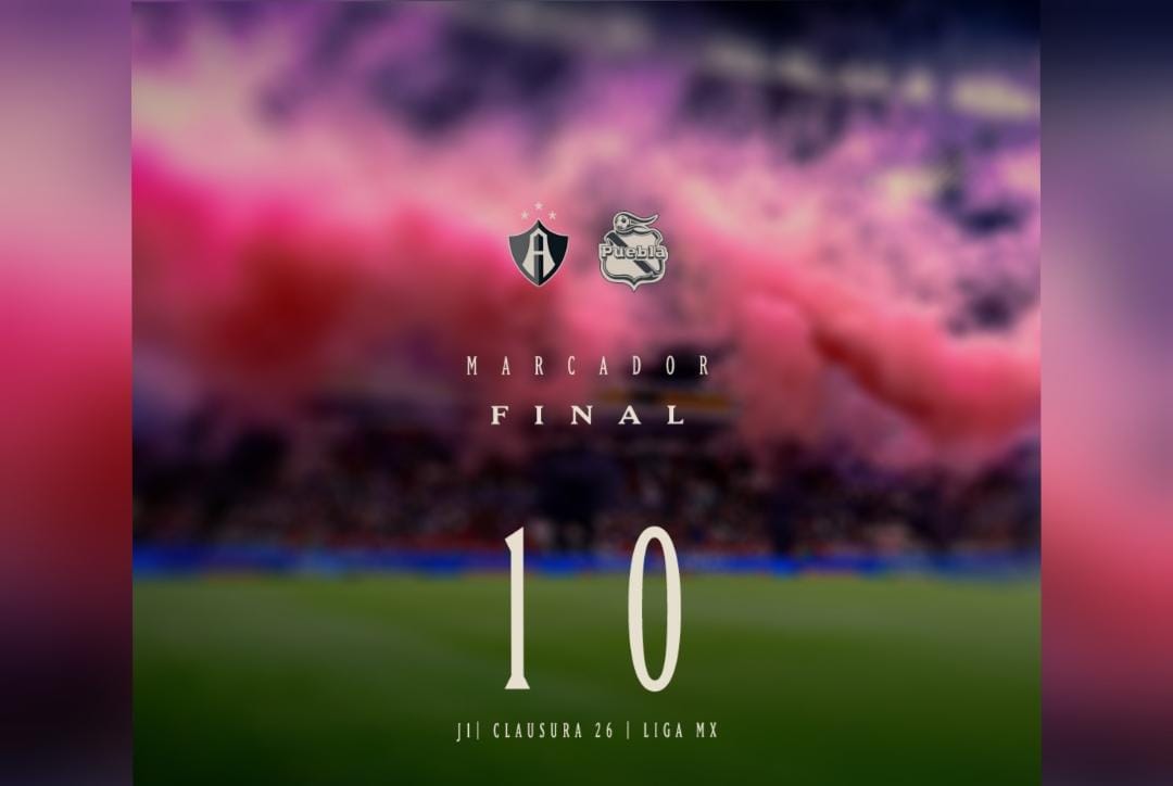 Puebla inicia el año con derrota frente al Atlas 