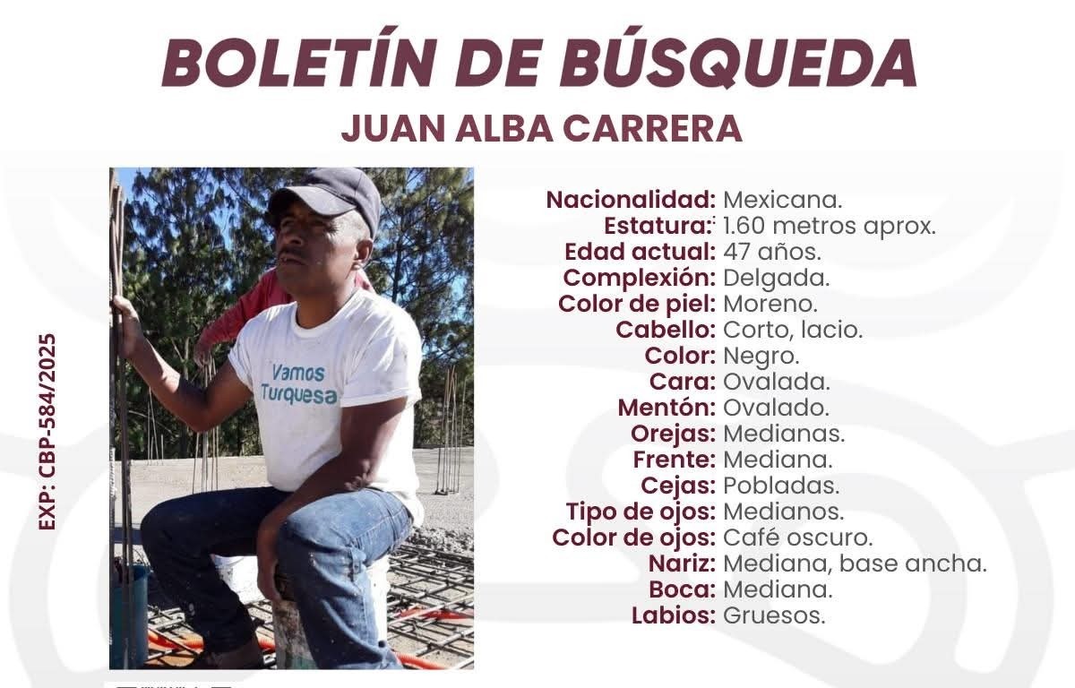 Localizan sin vida a un hombre reportado como desaparecido en Ajalpan