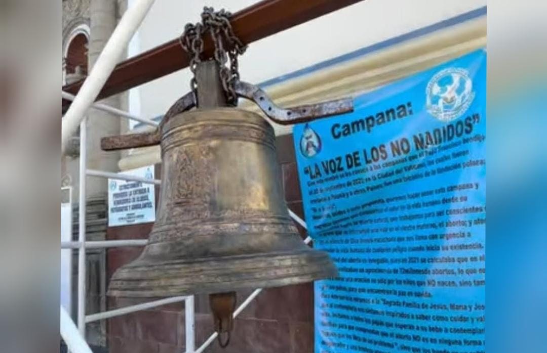 Realizarán repique de la campana: La Voz de los no Nacidos, en Tehuacán 