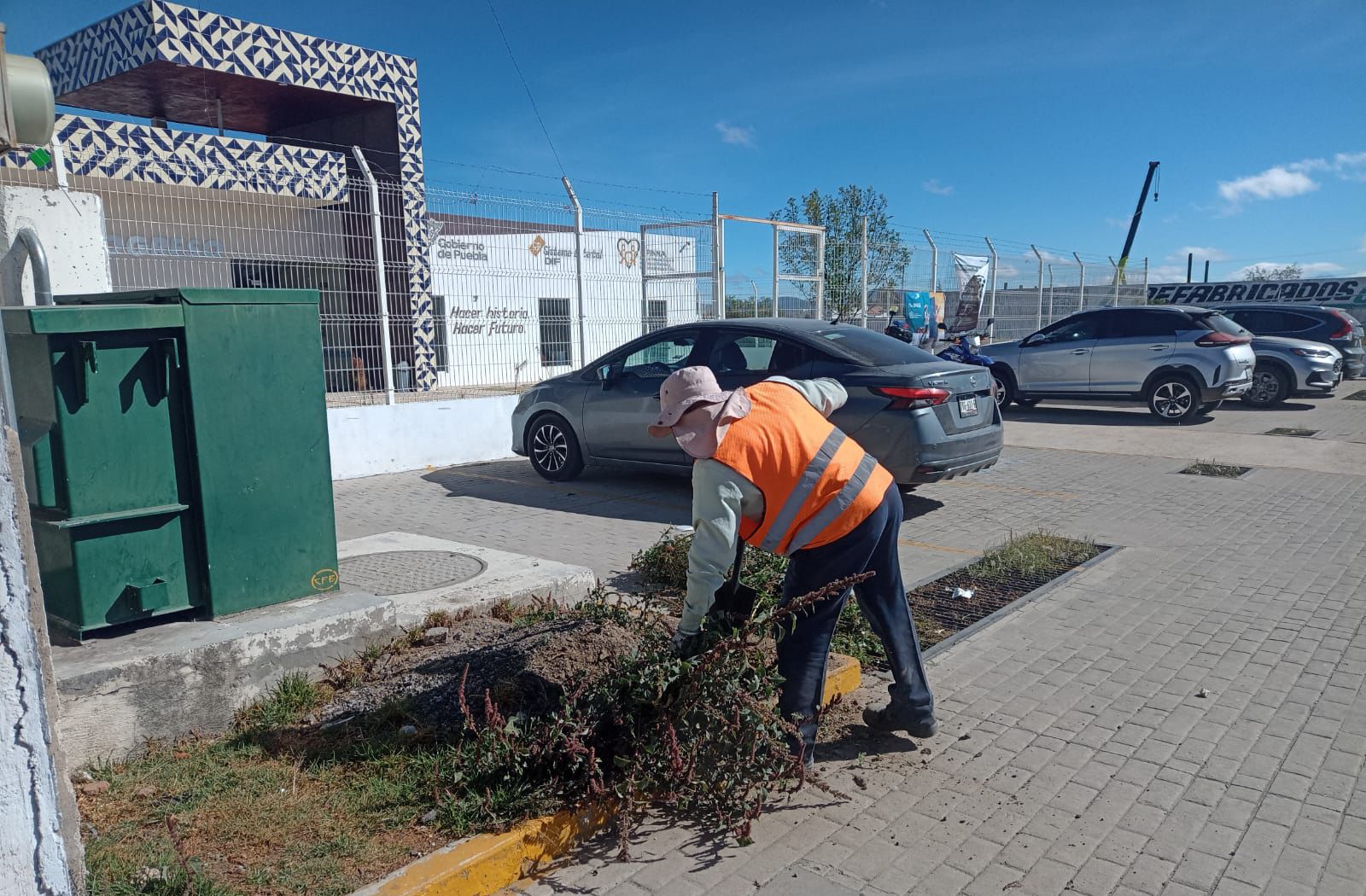 Amozoc refuerza alumbrado público y seguridad en barrios del municipio