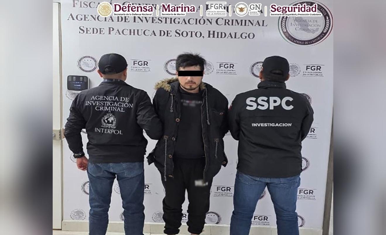 Uno de los 10 fugitivos más buscados por el FBI fue detenido en Hidalgo 