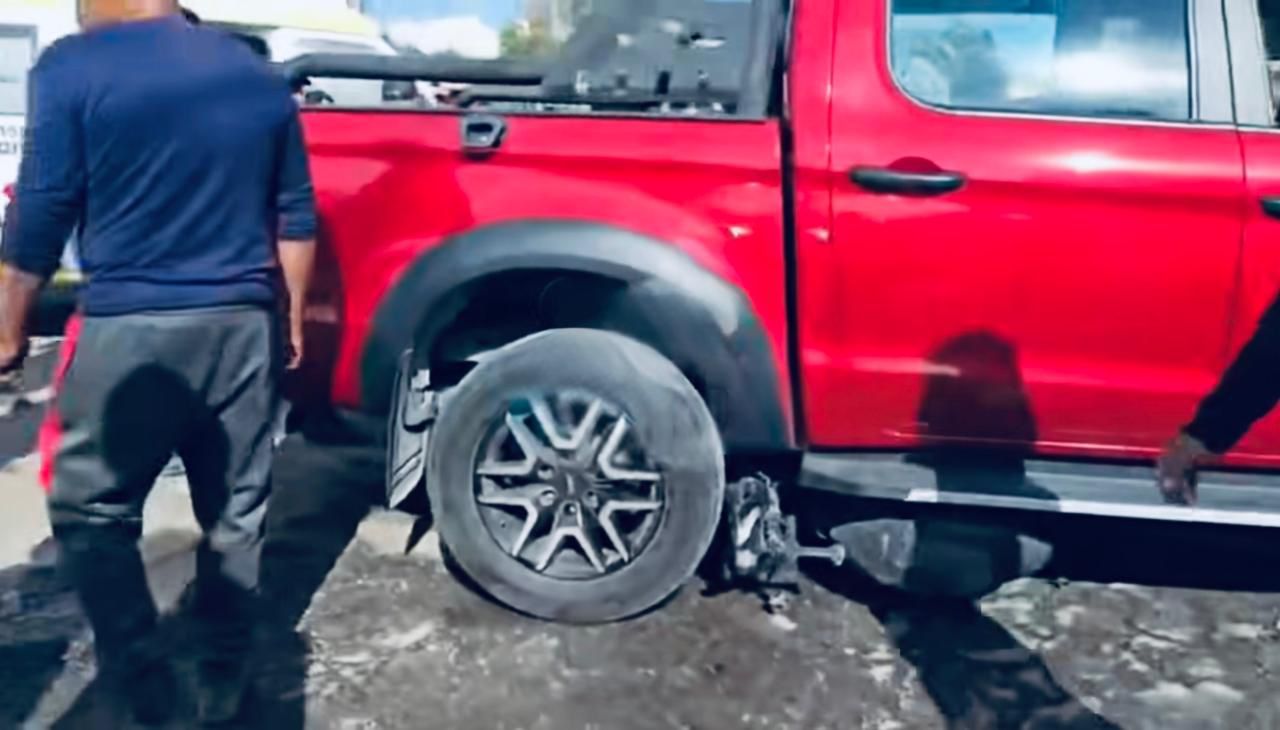 Atropellan en la federal Atlixco-Puebla a motociclistas con menor de edad 