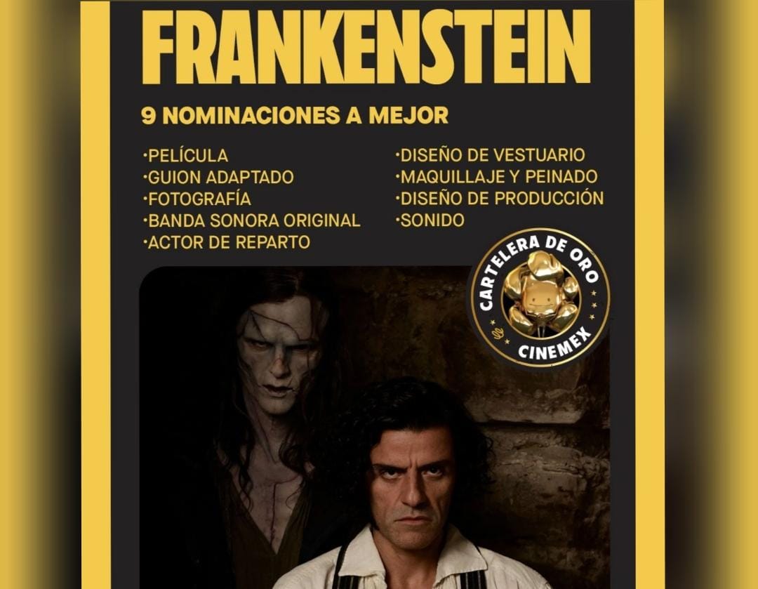 Frankenstein vuelve a los cines, tras recibir varias nominaciones al Oscar 
