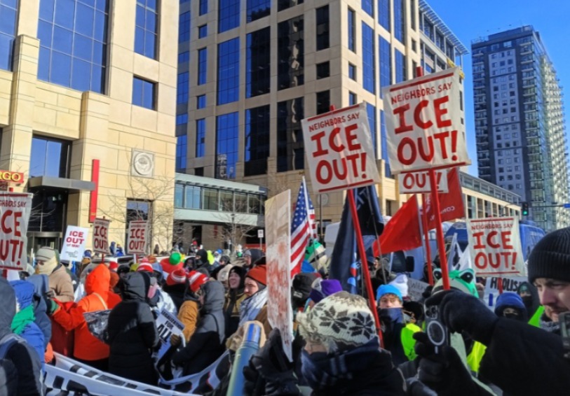 Proponen apagón económico como protesta ante redadas migrantes en Minneapolis