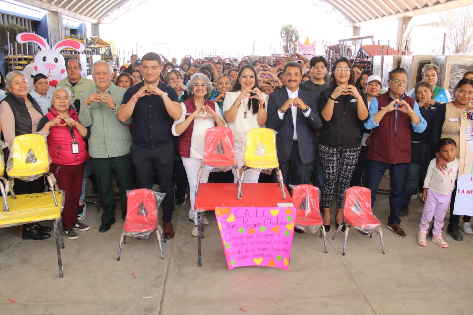 Tonantzin Fernández fortalece la atención a la primera infancia en San Pedro Cholula