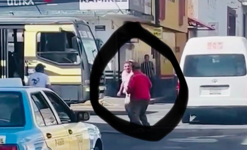 Captan pelea de choferes en Atlixco 