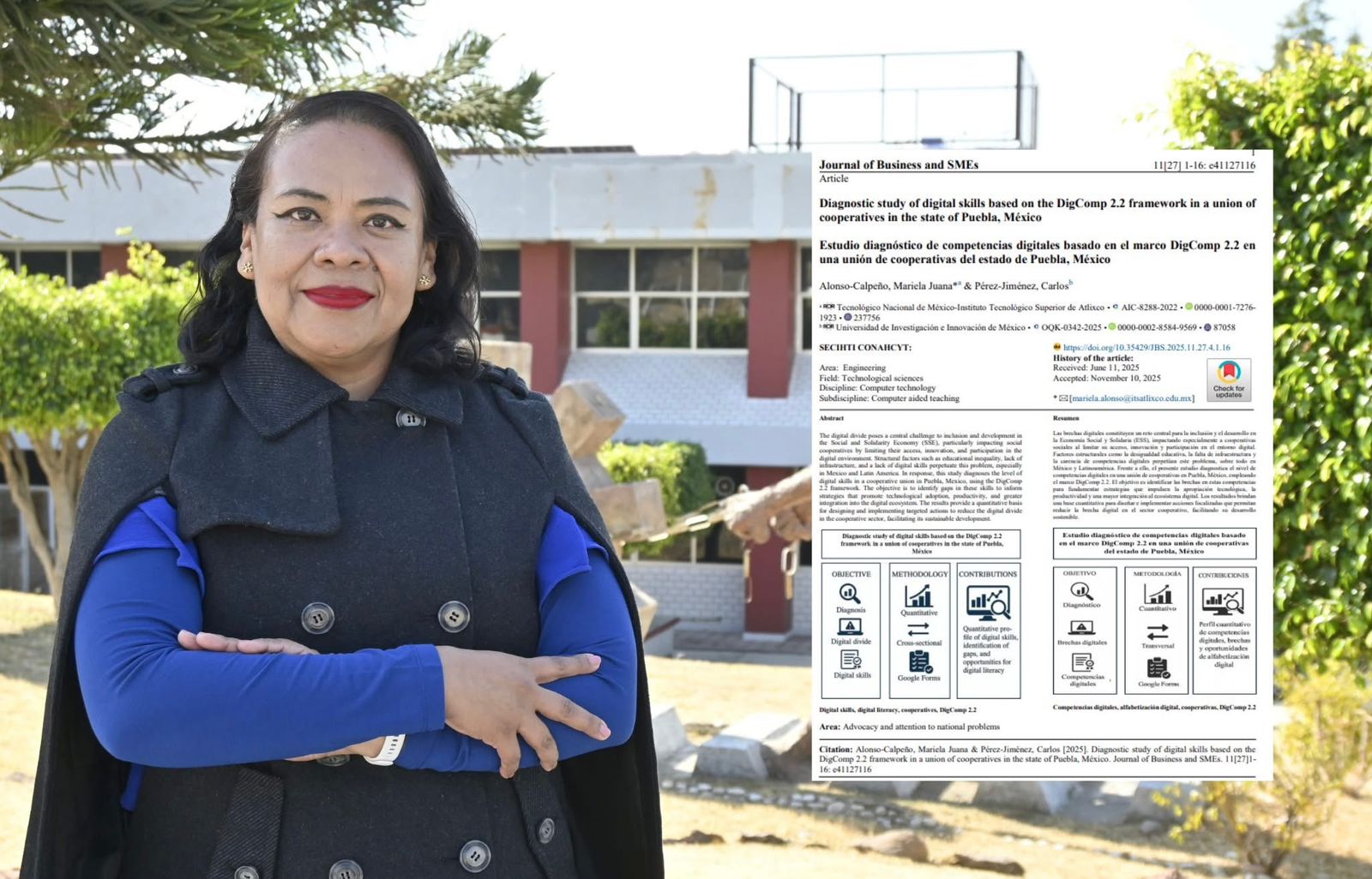 Docente del TecNM- Atlixco publica investigación sobre Competencias Digitales en revista científica internacional 