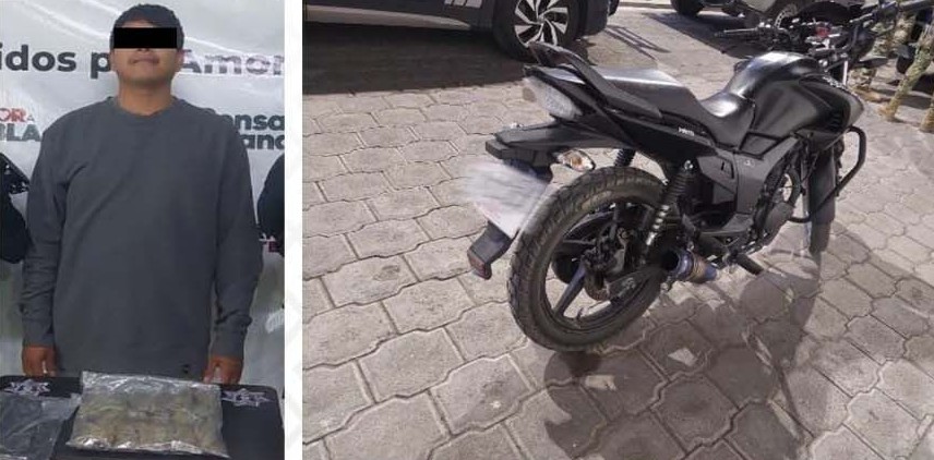 Cae presunto narcomenudista tras persecución policial en San Vicente Ferrer