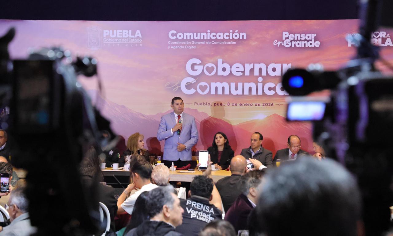 Reconoce Armenta trabajo de comunicadores; anunció Casa del Periodista en 2026