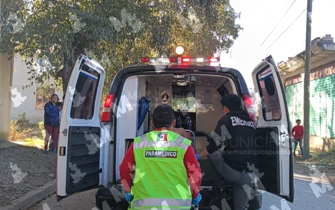 Riña deja un lesionado por arma blanca en Texmelucan 