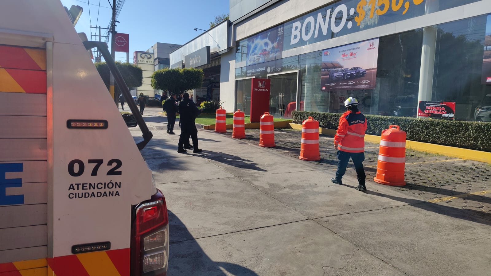 El temblor no dejó lesionados en la capital poblana