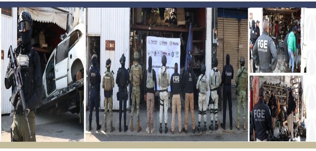 Tras Operativo en la 46, incautan autopartes, droga, un arma y un vehículo robado