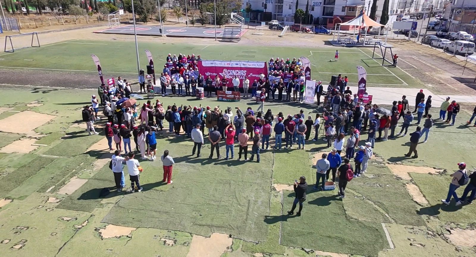 Arranca Pepe Chedraui la campaña Canchas x Latas en la Rivera Anaya